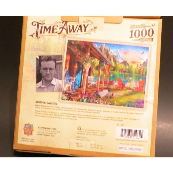 TIME AND AWAY 1000 pieces Jigsaw Puzzle Mountains Lake Relaxing #44 - Picture 3 of 3